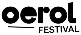 zwartwit tekstlogo: Oerol festival