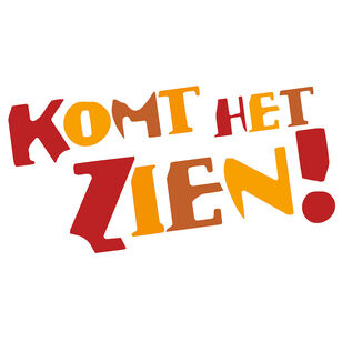 tekstlogo Komt het zien